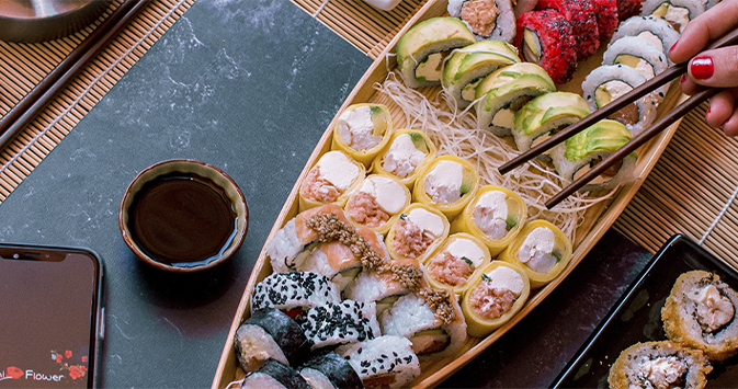 Sushi Flower
