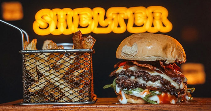 Shelter, Burgers & Beers