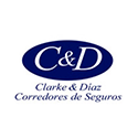 Logo de Corredora de Seguros Clarke & Díaz